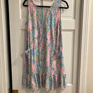 Lilly Pulitzer Dress with cool backing